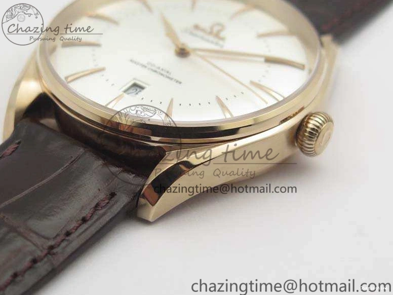 1219 Seamaster Edizione Venezia RG Best Edition White Dial On Leather Strap A Timeless 8127